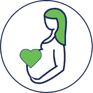 Singleton and twin pregnancies